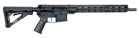 [687051691380] San Tan Tactical STT15-R-556-16 STT-15  5.56 NATO 16" Black Anodized Aluminum Receiver w/Picatinny Rail, M-LOK Handguard, Black Polymer Mil-Spec 6 Position Buffer Tube, Black Magpul Grip, Ambidextrous
