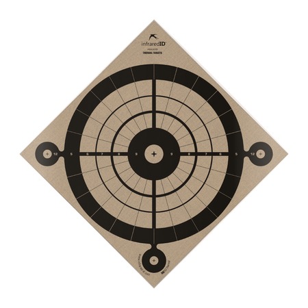 [619364682601] INFRARED-ID BULLSEYE8   THERM BULLSEYE TARGET  3PK