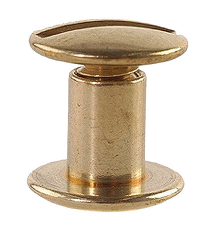 [043699250905] Uncle Mike's 25090 Chicago Screw  Brass 24 Per Pack