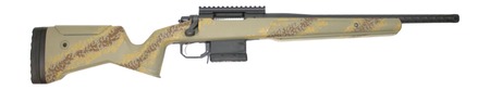 [638457795431] Great Lakes Firearms GL700308SSLTAN GL700 308 Win 5+1 18" Aluminum Receiver w/Picatinny Rail, Fixed Lichen Tan Carbon Fiber Stock