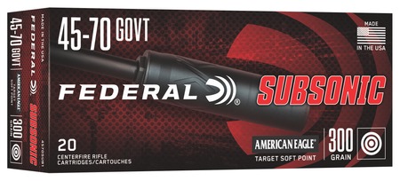 [604544711240] FED 4570SUB1     4570 300GR TSP SUBSONIC 20/10