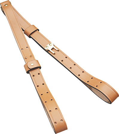 [043699261123] Butler Creek 26112 Military Carry Strap Brown Leather 44" OAL Two-Piece Rifle