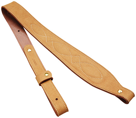 [043699265220] Butler Creek 26522 Cobra Rifle Sling Padded Brown Suede 1" Wide