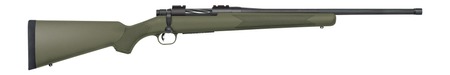 [015813280808] Mossberg 28080 Patriot  450 Bushmaster 4+1 20" Matte Blued Threaded Barrel, OD Green Synthetic Stock