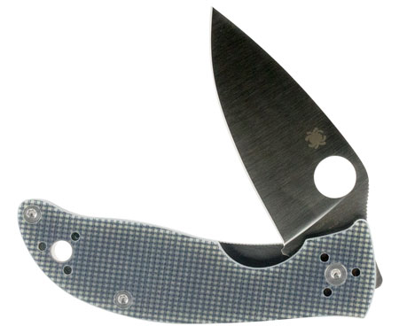 [716104011506] Spyderco C220GPGY Polestar  3.30" Folding Drop Point Plain CTS BD1 SS Blade Gray G10 Handle Includes Pocket Clip
