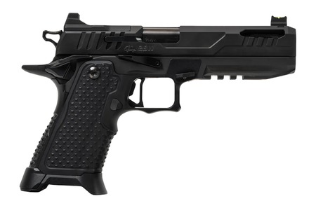 [850084941085] Oa Defense  2311 Pro Elite Full Size 9mm Luger 21+1 5" Black DLC Steel Optic Ready/Serrated Slide, Black Aluminum Frame w/Picatinny Rail, Black Aluminum Grip, Ambidextrous