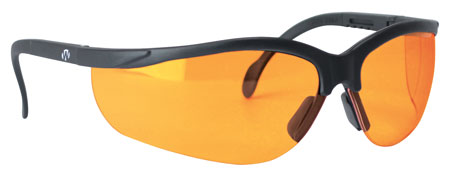 [888151008102] Walker's GWPAMBLSG Sport Glasses  Adult Amber Lens Polycarbonate Black Frame