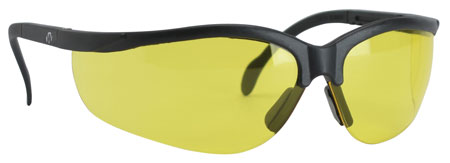 [888151003497] Walker's GWPYLSG Sport Glasses  Adult Yellow Lens Polycarbonate Black Frame