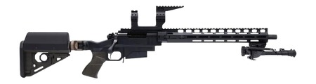 [810143182545] Larue Tactical LT-BC-SIETE-65CM Siete Tactical Briefcase 6.5 Creedmoor 5+1 17" Black Match Grade Threaded Barrel, Black Aluminum Receiver w/Picatinny Rail, M-LOK Handguard, LaRue RAT Black Polymer Sto