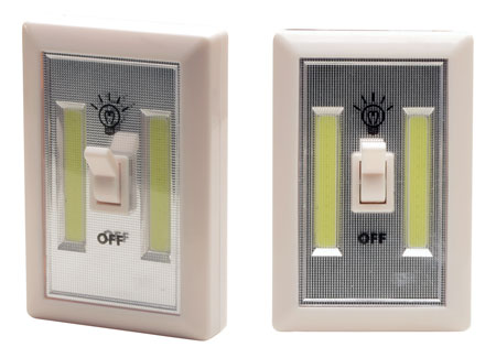 [888151015834] Cyclops CYCCOB2PK Light Switch  200 Lumens LED Ivory Plastic 2 pk