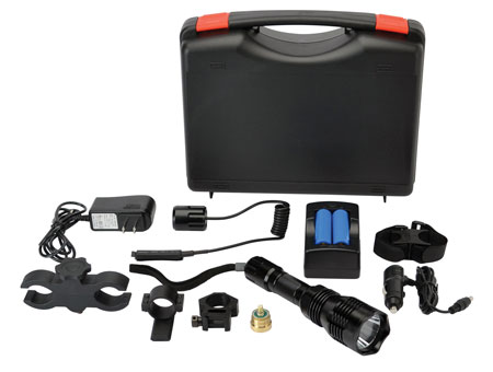 [888151007792] Cyclops CYCVB250 Varmint Light Kit Black 250 Lumens Red/Green/White Filter