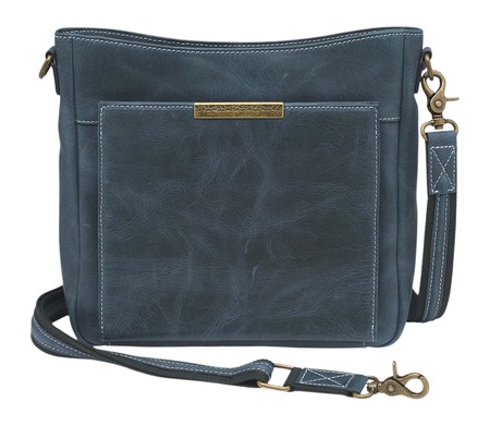 [035452175921] GTM GTM-CZY/98BLUE    SLIM PURSE CROSSBODY-BUFF