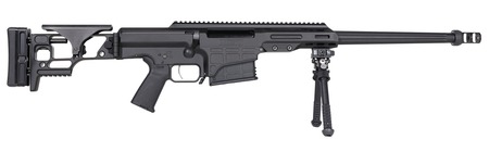 [810021512426] Barrett 19972 MRAD Covert 6.5 Creedmoor 10+1 17" Black Match Grade Fluted Barrel, Black Cerakote Aluminum Receiver w/Picatinny Rail, M-LOK Handguard, Side Folding w/Adj Comb Black Polymer Stock, Black