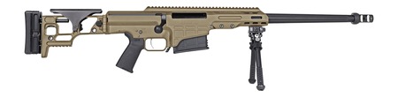 [810021512433] Barrett 20170 MRAD Covert 308 Win 10+1 17" Black Match Grade Fluted Barrel, Flat Dark Earth Cerakote Aluminum Receiver w/Picatinny Rail, M-LOK Handguard, Side Folding w/Adj Comb Black Polymer Stock, B