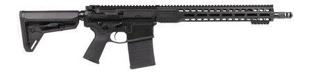 [810021512488] Barrett 19451 REC10 DMR 308 Win 20+1 16" Black Match Grade Threaded Barrel, Black Cerakote Aluminum Receiver w/Picatinny Rail, M-LOK Handguard, Magpul MOE Black Polymer Stock  &  Grip, Ambidextrous
