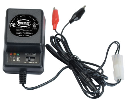 [758365222284] American Hunter BLC612 Battery Charger  6 or 12 Volt Battery