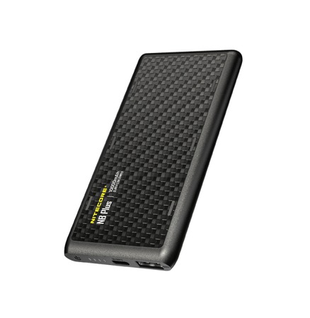 [6952506497928] NITECORE NBPLUS       10000AMH BATTERY PACK CARBON