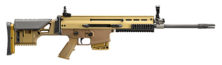 [845737017491] FN 38-101746 SCAR 17s NRCH DMR 6.5 Creedmoor 10+1 16.25", FDE, Fully Adj. Precision Stock, A2 Grip, Folding Sights, Ambi Charging Handle, Geissele Trigger, 3 Prong Flash Hider