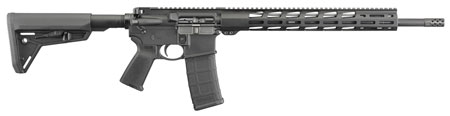 [736676085149] Ruger 8514 AR-556 MPR 223 Rem  30+1 18" 4140 Chrome-Moly Steel Barrel, Hard Coat Anodized 7075-T6 Aluminum, Magpul MOE SL Adjustable Stock, Elite 452 Two AR-Trigger, Magpul MOE Grip, Optics Ready