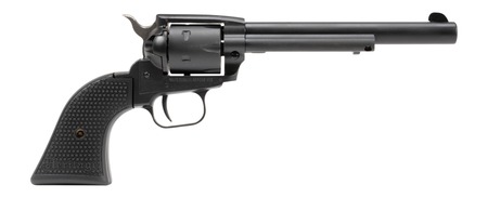 [727962710685] Heritage Mfg SRR32SB6PG Rough Rider  32 H & R Mag 6 Shot 6.50" Overall Satin Black Barrel, Cylinder  &  Steel Frame, Exposed Hammer