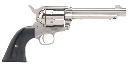 [725327638940] Taurus 2-D455NI Deputy  Medium 45 Colt (Long Colt) 6 Shot 5.50" Nickel Alloy Steel Barrel  &  Cylinder, Nickel Steel Frame, Transfer Bar Safety, Exposed Hammer