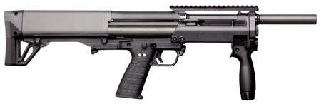 [640832006735] Kel-Tec KSGNRBLK KSG NR 12 Gauge 3" 18.50" 8+1 Black Rec/Barrel Black Fixed Bullpup Stock Right Hand