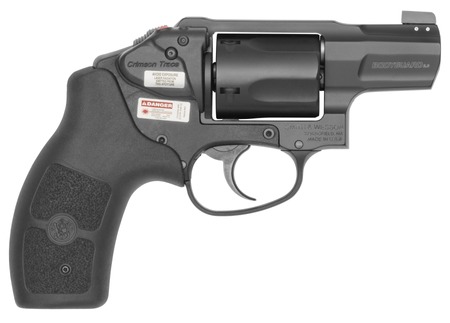 [022188905236] Smith  &  Wesson 14508 Bodyguard 2.0 w/Laser Small 38 Special +P 5 Shot 1.88" Black Stainless Steel Barrel, Black PVD Cylinder, Black Aluminum Alloy Frame, Black Polymer Grip, Crimson Trace Laser, Conce