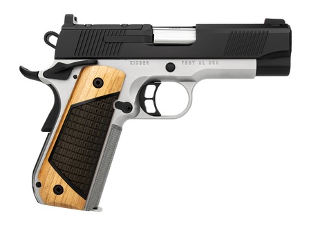 [669278354040] Kimber Mfg, Inc 3500404 Next Generation Pro 45 ACP 7+1 4" Stainless Crowned Bull Barrel, KimPro Black Stainless Steel Optic Ready/Serrated Slide, Matte Stainless Steel Frame w/Beavertail, Black Walnut