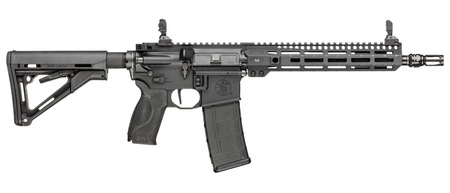 [022188894769] Smith  &  Wesson 13825 M & P 15 Axe SBR 5.56 NATO 30+1 11.50" Black Armornite Threaded Barrel, Black Hardcoat Anodize Aluminum Receiver w/Picatinny Rail, M-LOK Handguard, Magpul CTR Black Polymer Stock, I