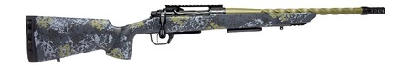 [850083689445] Horizon Firearms HRF-VE2-7MBC-22R Venatic 2 7mm BC 22" Sage Green Spiral Fluted Threaded Barrel, Black DLC Receiver w/Picatinny Rail, Arca Rail Forend, Artic Moss Iota EKO X Carbon Fiber Stock
