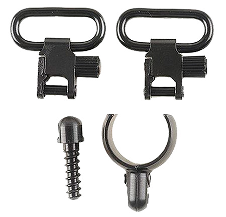 [043699159123] Uncle Mike's 15912 Magnum Band Swivel Set Quick Detach 115 SG-1 Blued 1" Loop for 12 Gauge Single/ Over Under Barrel Shotgun