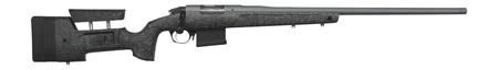[043125000807] Bergara Rifles BPR20-25CM Premier HMR Pro 25 Creedmoor 5+1 24" Tactical Gray Cerakote Threaded Barrel, Tactical Gray Cerakote Drilled  &  Tapped Stainless Steel Receiver, Mini Chassis w/Adj Cheek  &  LOP