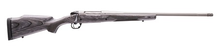 [043125300501] Bergara Rifles BPR40-300PRC Premier Platinum Stalker Full Size 300 PRC 3+1 22" Titanium Cerakote Fluted Threaded Barrel, Titanium Cerakote Stainless Steel Drilled  &  Tapped Receiver, Gray Pepper Fixed