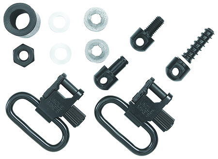 [043699123124] Uncle Mike's 12312 Super Swivel  Quick Detach 115 MCS Blued 1" Loop  Compatible w/Most Pump  &  Auto Shotguns