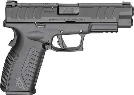 [706397975418] Springfield Armory XDME94510BHCOSP15 XD-M Elite OSP 10mm Auto 15+1 4.50" Black Melonite Black Steel Match Grade Barrel  &  Optic Ready/Serrated Slide, Black Polymer Frame w/Picatinny Rail, Black Polymer