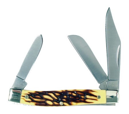 [770583919555] RUKO RUK0072-CS    440A 3-5/16"DEER HORN FOLDING