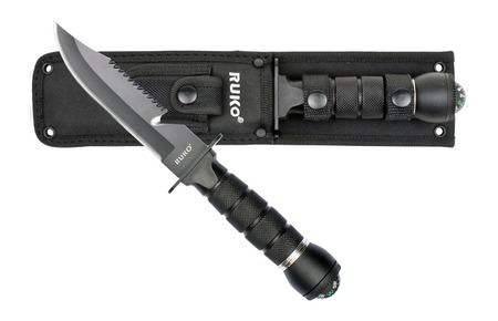 [770583909006] RUKO RUK0163      420J2 6"SURVIVAL FIXED W/COMPASS