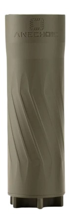 [850059666920] Anechoic PSQ-OD Pipsqueak 22 22LR/22WMR/17HMR 1.10" Olive Drab Aluminum/Titanium 1/2"x28