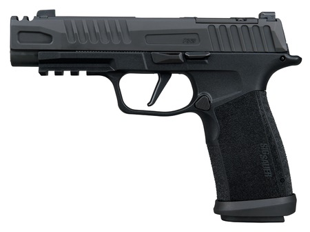 [798681741304] Sig Sauer 365XF9COMP10 P365 Fuse COMP 9mm Luger 10+1 3.70" Black Barrel, Black Nitron Stainless Steel Integrated Compensator/Optic Ready/Serrated Slide, Black Stainless Steel Frame w/Beavertail  &  Pica
