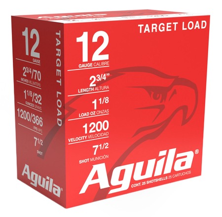[640420006079] AGUILA 1CHB1357 TARGET   12G 2.75 #7.5 11/8  25/10