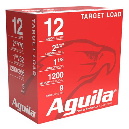 [640420006093] AGUILA 1CHB1359 TARGET   12G 2.75 #9   11/8  25/10