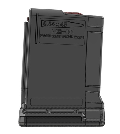 [749355072019] AMEND 556MODABLK10   MOD3 AR15 5.56 MAG 10R BLK