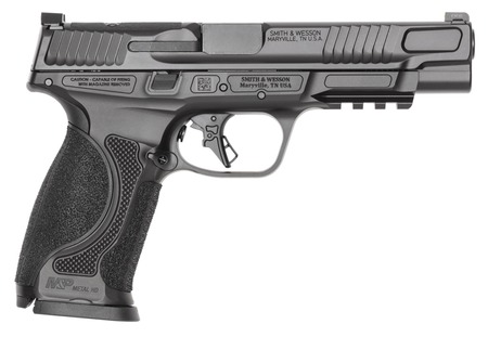 [022188906707] Smith  &  Wesson 14811 M & P9 M2.0 Metal Full Size Frame 9mm Luger 15+1 5" Black Armornite Stainless Steel Barrel  &  Optic Ready/Serrated Slide, Black Armornite Stainless Steel Frame w/Picatinny Rail, Inte