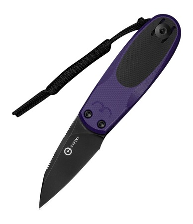 [724065717757] CIVIVI C25054-3    PURR     1.83 PRPL/BLK G10