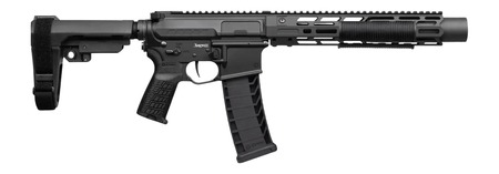 [840442509002] CMMG 94A68CD-AB Zeroed Banshee Mk4 9mm Luger 33+1 6.50" Black Nitride Threaded Barrel, Black Armor Cerakote Aluminum Receiver w/Picatinny Rail, M-LOK Handguard, Black Polymer CMMG RipBrace, CMMG Zeroe