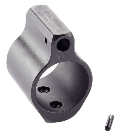 [811826021953] Wilson Combat TRLPGB Gas Block Lo-Profile Gas Block .750" 4140 Chromoly Steel Black Phosphate