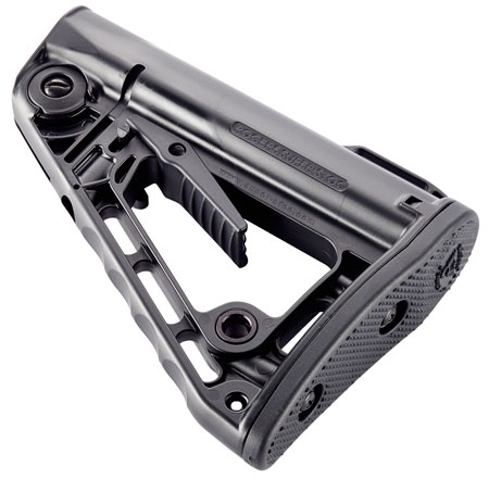 [811826021809] Wilson Combat TRSUPERSTOC Super-Stoc Carbine Buttstock Black Synthetic Collapsible for AR-15
