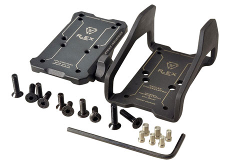 [708747546873] Strike Industries REX Reflex Exoskeleton  Black Anodized