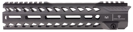 [708747546323] Strike STRIKERAIL Strike Rail  AR-15 Black Aluminum 10" M-LOK