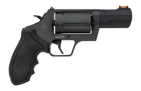 [725327639299] Taurus 2-JUDGE31 Judge  45 Long Colt/410 Gauge 5 Shot 3" Black Stainless Steel Barrel, Frame  &  Cylinder, Black Rubber Grip, Transfer Bar Safety